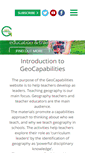 Mobile Screenshot of geocapabilities.org